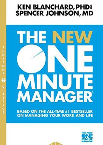 The New One Minute Manager – Ken Blanchard & Spencer Johnson book cover