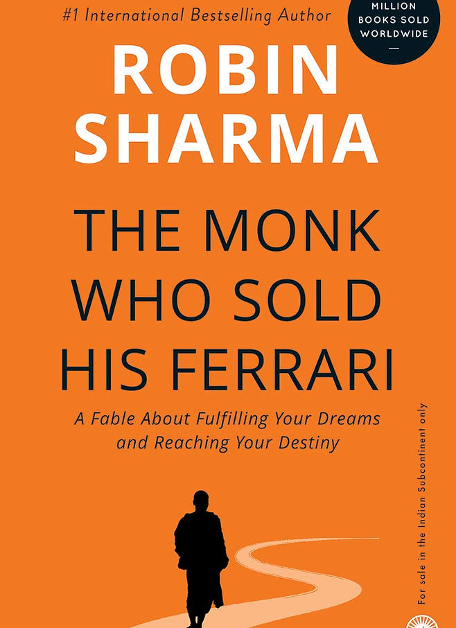 The Monk Who Sold His Ferrari – Robin Sharma book cover